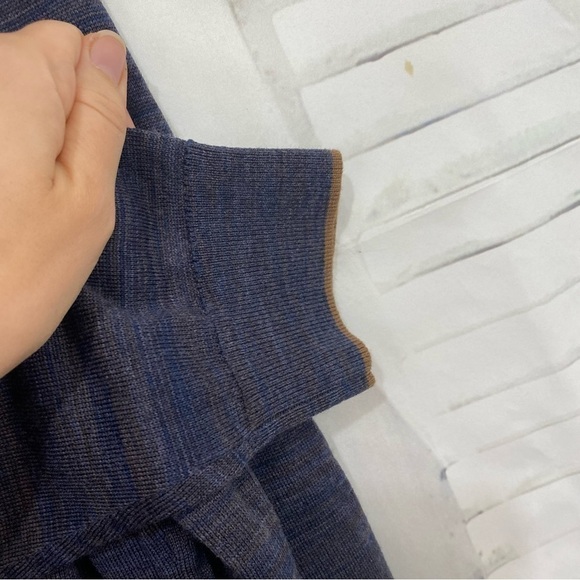 Hart Schaffner Marx Size XL Blue Wool Crew Neck Pullover Sweater Long Sleeve NEW - Picture 7 of 10